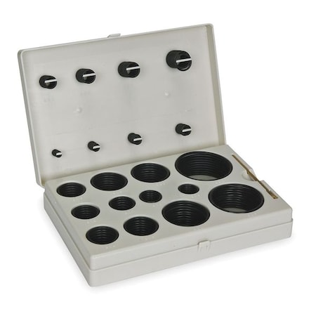 O-Ring Assortment, Buna N, 212 Pcs, 20 Szs MPN:1RGX8