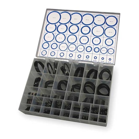 Backup Ring Set, Nitrile (Buna-N), Black MPN:3CVZ9