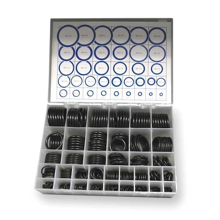 O-Ring Asst, Buna, 436 Pcs, 36 Szs MPN:3CWA4