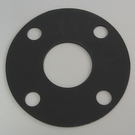 Flange Gasket, Full Face, 1/2 In, Viton MPN:4CYV2