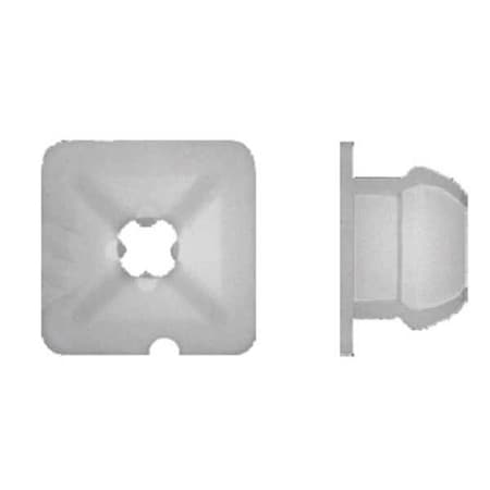 Push-In Rivet Retainer, Round, Nylon, PK25 MPN:9050PK