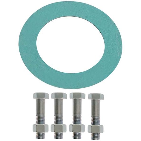 Gasket, Ring, 2 In, 1/16 In Thick, Aramid MPN:GSNAG2