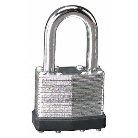 Padlock, Keyed Alike, Long Shackle, Rectangular Steel Body, Steel Shackle, 3/4 in W MPN:1803KALFWWG