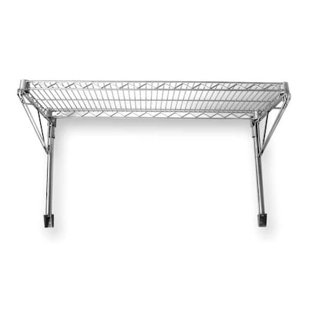 Steel Wire Wall Shelf, 18