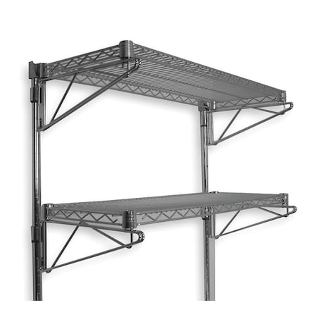 Steel Wire Wall Shelving, 18