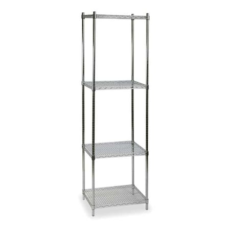 Wire Shelving Unit, 18