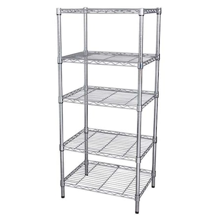 Wire Shelving Unit, 18