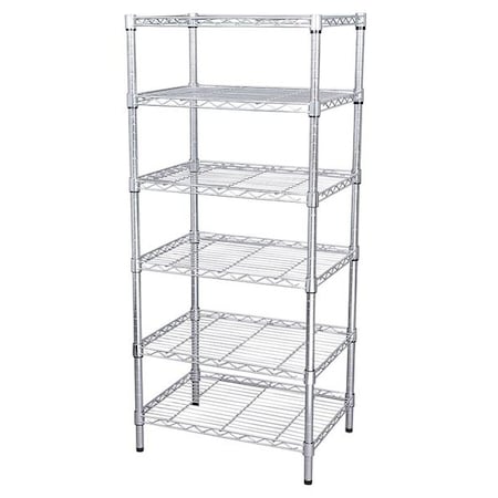 Wire Shelving Unit, 18