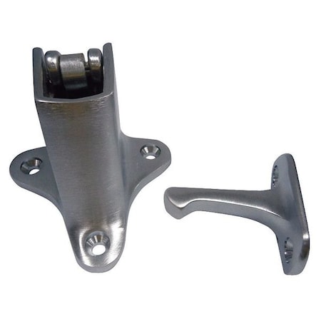 Automatic Door Holder, Satin Chrome, Wall MPN:33J787
