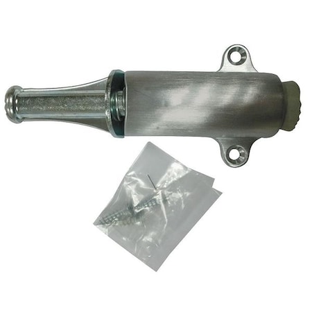 Plunger Door Holder, Stn Chrm, Solid Brass MPN:33J801