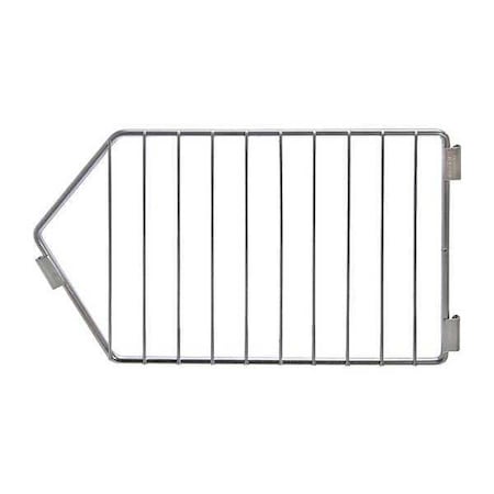 Modlr Stk Bskt Divider, 20x9x3/8in, Steel MPN:45VX76