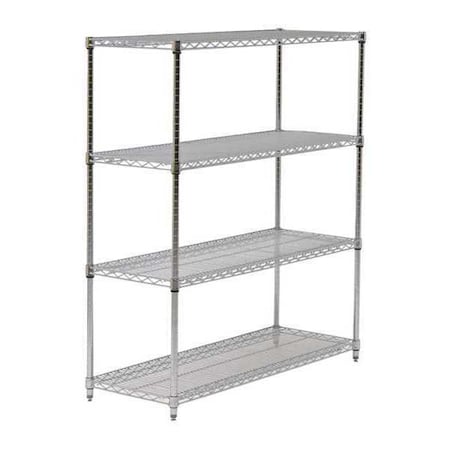 Wire Shelving Unit, 18