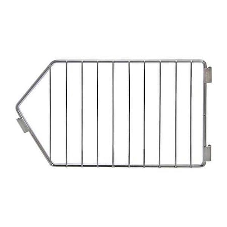 Modlr Stk Bskt Divider, 14x9x1/4in, Steel MPN:45VY41