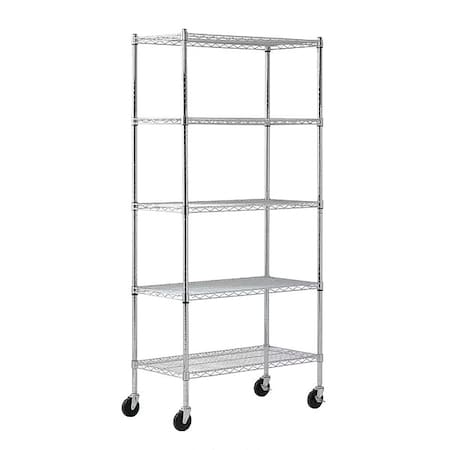 Wire Shelving Unit, 18