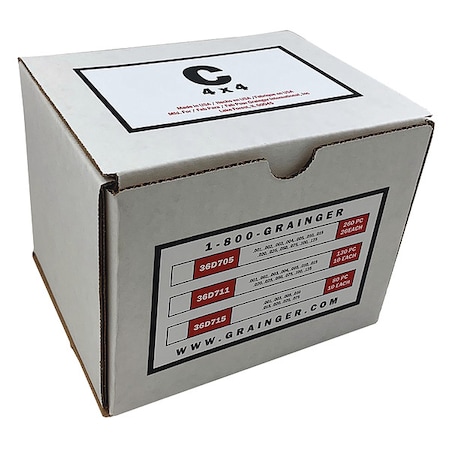 Slotted Shim Kit 4 x 4