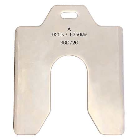Slotted Shim 2 x 2