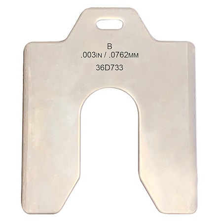 Slotted Shim 3 x 3
