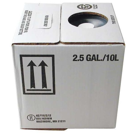 Cubitainer, 9-1/2 x 9-1/2 x 10 In, Plastic MPN:089-0669ASM