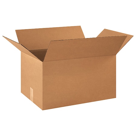 21 in x 14 in x 10 in Shipping Box, Kraft, Corrugate, Single Wall, 32 ECT MPN:10Y711