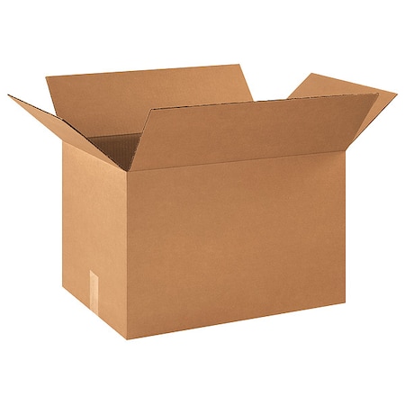 21 in x 14 in x 14 in Shipping Box, Kraft, Corrugate, Single Wall, 32 ECT MPN:10Y712