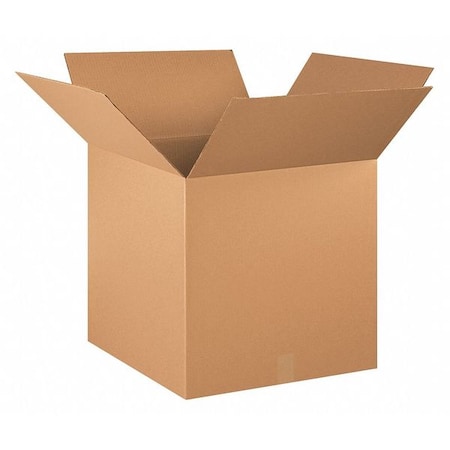 21 in x 21 in x 21 in Shipping Box, Kraft, Corrugate, Single Wall, 32 ECT MPN:10Y713