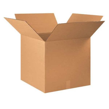 22 in x 22 in x 20 in Shipping Box, Kraft, Corrugate, Single Wall, 32 ECT MPN:10Y730