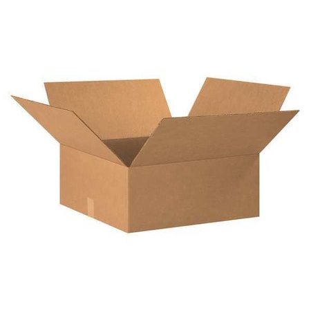 20 in x 20 in x 8 in Shipping Box, Kraft, Corrugate, Single Wall, 32 ECT MPN:11A614
