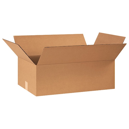 24 in x 14 in x 8 in Shipping Box, Kraft, Corrugate, Single Wall, 32 ECT MPN:11A633