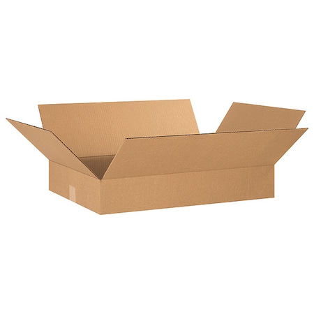 24 in x 16 in x 4 in Shipping Box, Kraft, Corrugate, Single Wall, 32 ECT MPN:11A634