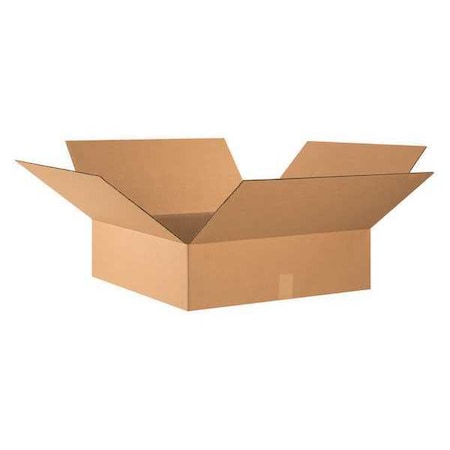 24 in x 24 in x 7 in Shipping Box, Kraft, Corrugate, Single Wall, 32 ECT MPN:11A644