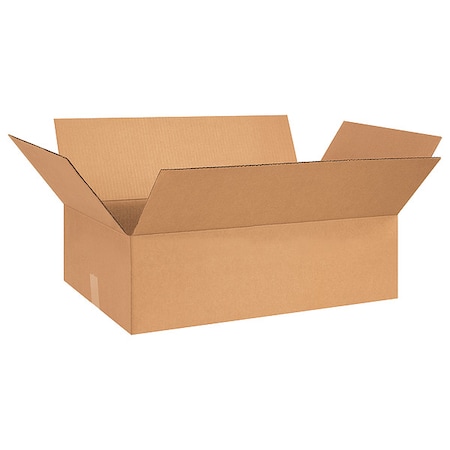 26 in x 15 in x 5 in Shipping Box, Kraft, Corrugate, Single Wall, 32 ECT MPN:11A649