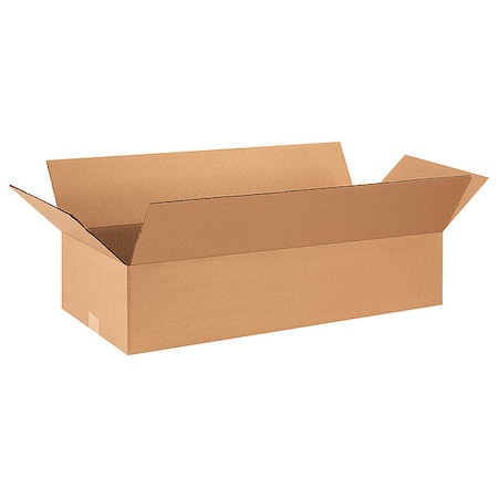 28 in x 12 in x 6 in Shipping Box, Kraft, Corrugate, Single Wall, 32 ECT MPN:11A655