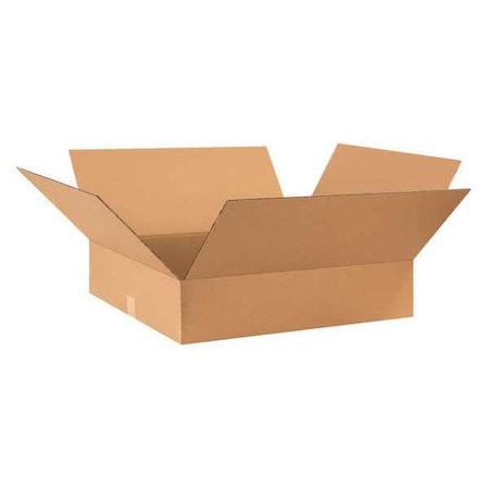 28 in x 24 in x 6 in Shipping Box, Kraft, Corrugate, Single Wall, 32 ECT MPN:11A658