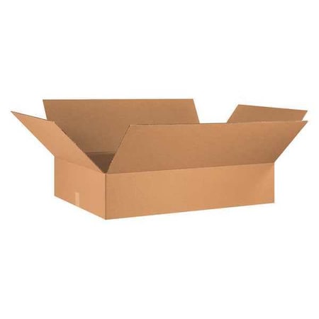36 in x 24 in x 8 in Shipping Box, Kraft, Corrugate, Single Wall, 32 ECT MPN:11A671