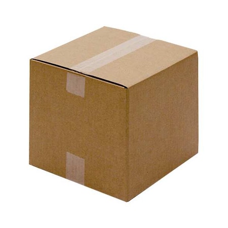 10 in x 10 in x 10 in Shipping Box, Kraft, Corrugate, Single Wall, 32 ECT MPN:11A675