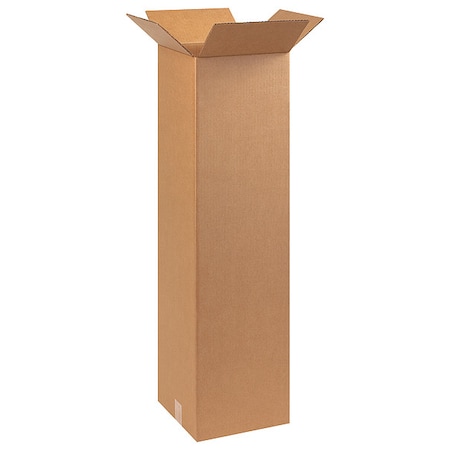 10 in x 10 in x 38 in Shipping Box, Kraft, Corrugate, Single Wall, 32 ECT MPN:11A682