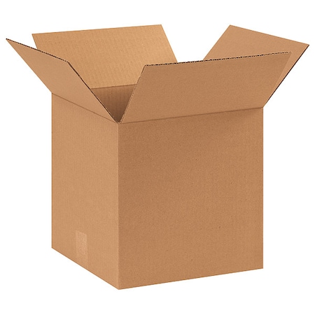 11 in x 11 in x 11 in Shipping Box, Kraft, Corrugate, Single Wall, 32 ECT MPN:11A684