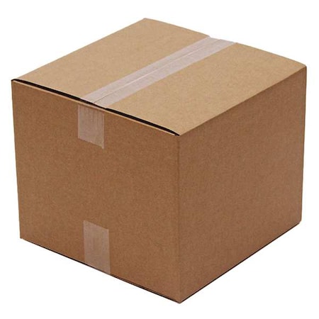 12 in x 12 in x 12 in Shipping Box, Kraft, Corrugate, Single Wall, 32 ECT MPN:11A689