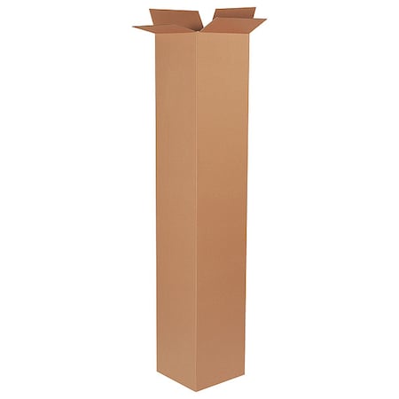 12 in x 12 in x 72 in Shipping Box, Kraft, Corrugate, Single Wall, 32 ECT MPN:11A702