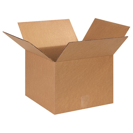 13 in x 13 in x 10 in Shipping Box, Kraft, Corrugate, Single Wall, 32 ECT MPN:11A704