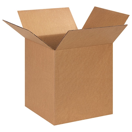 13 in x 13 in x 15 in Shipping Box, Kraft, Corrugate, Single Wall, 32 ECT MPN:11A706