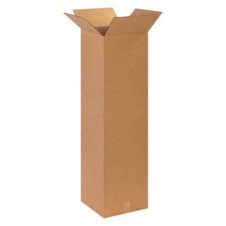 14 in x 14 in x 48 in Shipping Box, Kraft, Corrugate, Single Wall, 32 ECT MPN:11A722