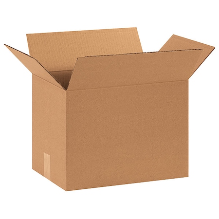 15 in x 10 in x 14 in Shipping Box, Kraft, Corrugate, Single Wall, 32 ECT MPN:11A724