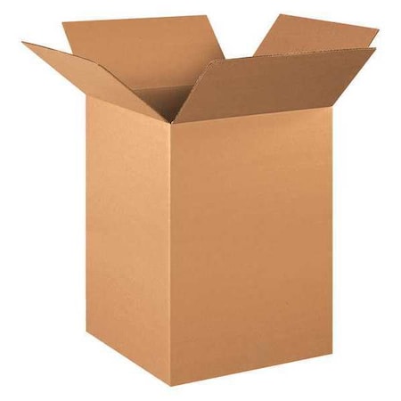 15 in x 15 in x 24 in Shipping Box, Kraft, Corrugate, Single Wall, 32 ECT MPN:11A731
