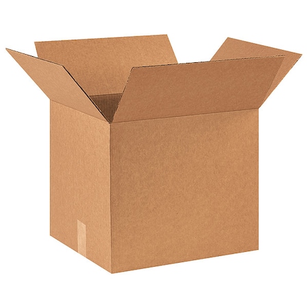 16 in x 14 in x 14 in Shipping Box, Kraft, Corrugate, Single Wall, 32 ECT MPN:11A742