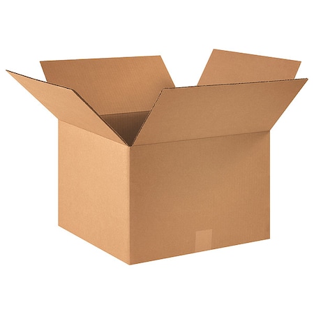 16 in x 16 in x 11 in Shipping Box, Kraft, Corrugate, Single Wall, 32 ECT MPN:11A744