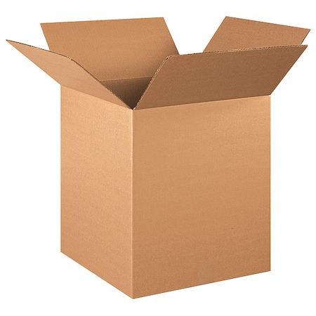 16 in x 16 in x 19 in Shipping Box, Kraft, Corrugate, Single Wall, 32 ECT MPN:11A748