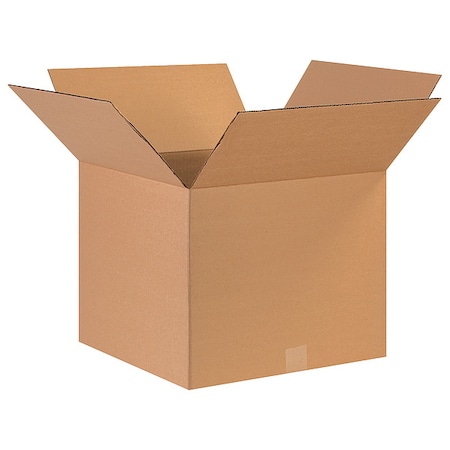 17 in x 17 in x 14 in Shipping Box, Kraft, Corrugate, Single Wall, 32 ECT MPN:11A758