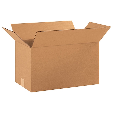 18 in x 10 in x 10 in Shipping Box, Kraft, Corrugate, Single Wall, 32 ECT MPN:11A760