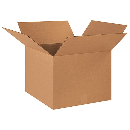 18 in x 18 in x 14 in Shipping Box, Kraft, Corrugate, Single Wall, 32 ECT MPN:11A775